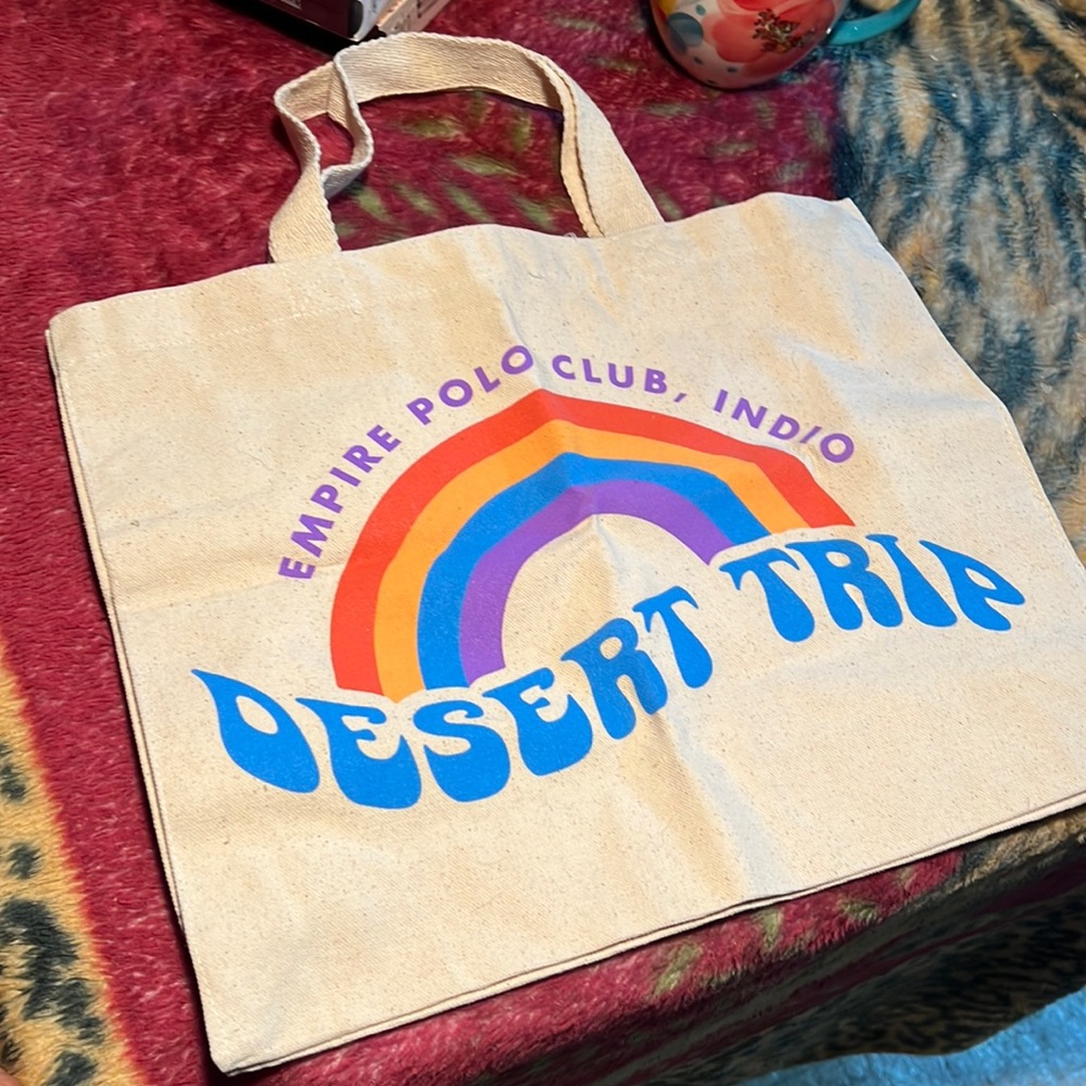 Desert Trip Music Festival canvas tote.